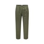 Onswake Loose Tapered 0329 Pant Frml Erkek Yeşil Pantolon - 22037262