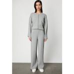 Onteks ON TRİKO Beli Lastikli Bol Paça Triko Pantolon 63321
