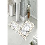 ontheclouds Banyo Halısı Ikili Klozet Takımı Kaymaz Tabanlı, NoColor-294b0753