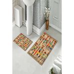 ontheclouds Banyo Halısı Ikili Klozet Takımı Kaymaz Tabanlı, NoColor-2ee44117