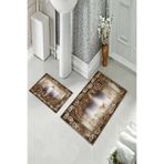 ontheclouds Banyo Halısı Ikili Klozet Takımı Kaymaz Tabanlı, NoColor-32444912