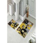 ontheclouds Banyo Halısı Ikili Klozet Takımı Kaymaz Tabanlı, NoColor-33876f26