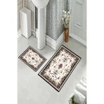 ontheclouds Banyo Halısı Ikili Klozet Takımı Kaymaz Tabanlı, NoColor-3e1f857a