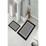 ontheclouds Banyo Halısı Ikili Klozet Takımı Kaymaz Tabanlı, NoColor-426b647a