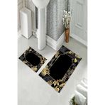 ontheclouds Banyo Halısı Ikili Klozet Takımı Kaymaz Tabanlı, NoColor-4e0faf18