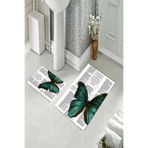 ontheclouds Banyo Halısı Ikili Klozet Takımı Kaymaz Tabanlı, NoColor-568ca357