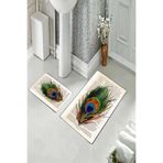 ontheclouds Banyo Halısı Ikili Klozet Takımı Kaymaz Tabanlı, NoColor-5812c29a
