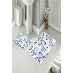 ontheclouds Banyo Halısı Ikili Klozet Takımı Kaymaz Tabanlı, NoColor-68c1428d