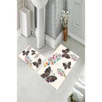 ontheclouds Banyo Halısı Ikili Klozet Takımı Kaymaz Tabanlı, NoColor-757e1651
