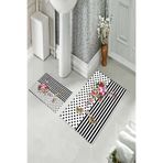 ontheclouds Banyo Halısı Ikili Klozet Takımı Kaymaz Tabanlı, NoColor-862c49ae