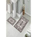 ontheclouds Banyo Halısı İkili Klozet Takımı Kaymaz Tabanlı, NoColor-8e1b52ee