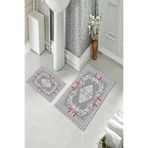ontheclouds Banyo Halısı Ikili Klozet Takımı Kaymaz Tabanlı, NoColor-9064aa69