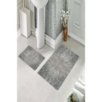 ontheclouds Banyo Halısı Ikili Klozet Takımı Kaymaz Tabanlı, NoColor-9169041c