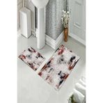 ontheclouds Banyo Halısı Ikili Klozet Takımı Kaymaz Tabanlı, NoColor-99d5c8d9