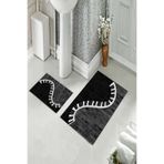 ontheclouds Banyo Halısı Ikili Klozet Takımı Kaymaz Tabanlı, NoColor-9be2000b