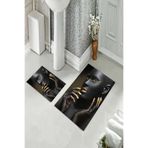 ontheclouds Banyo Halısı ikili Klozet Takımı Kaymaz Tabanlı, NoColor-9df9c997