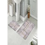 ontheclouds Banyo Halısı Ikili Klozet Takımı Kaymaz Tabanlı, NoColor-a0749fe4