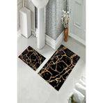 ontheclouds Banyo Halısı Ikili Klozet Takımı Kaymaz Tabanlı, NoColor-a522bec6