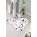 ontheclouds Banyo Halısı Ikili Klozet Takımı Kaymaz Tabanlı, NoColor-a8c68427