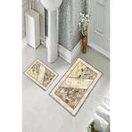 ontheclouds Banyo Halısı Ikili Klozet Takımı Kaymaz Tabanlı, NoColor-bd54257b