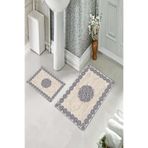 ontheclouds Banyo Halısı Ikili Klozet Takımı Kaymaz Tabanlı, NoColor-bdeb0678