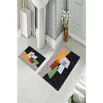 ontheclouds Banyo Halısı Ikili Klozet Takımı Kaymaz Tabanlı, NoColor-c1e8c1e2