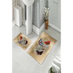 ontheclouds Banyo Halısı Ikili Klozet Takımı Kaymaz Tabanlı, NoColor-cb51064b