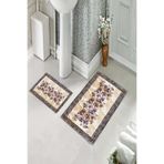 ontheclouds Banyo Halısı Ikili Klozet Takımı Kaymaz Tabanlı, NoColor-ce8f8c8c