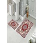ontheclouds Banyo Halısı Ikili Klozet Takımı Kaymaz Tabanlı, NoColor-d25c300d