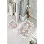 ontheclouds Banyo Halısı Ikili Klozet Takımı Kaymaz Tabanlı, NoColor-d8a4f3eb
