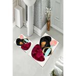 ontheclouds Banyo Halısı Ikili Klozet Takımı Kaymaz Tabanlı, NoColor-e1bc3f03