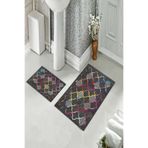 ontheclouds Banyo Halısı Ikili Klozet Takımı Kaymaz Tabanlı, NoColor-ecc4e7a9