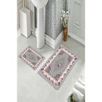 ontheclouds Banyo Halısı Ikili Klozet Takımı Kaymaz Tabanlı, NoColor-f5ca77d8