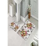 ontheclouds Banyo Halısı Ikili Klozet Takımı Kaymaz Tabanlı, NoColor-f86cf8ee