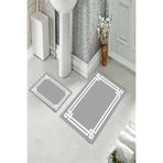ontheclouds Banyo Halısı Ikili Klozet Takımı Kaymaz Tabanlı, NoColor-f9cf48d6