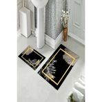 ontheclouds Banyo Halısı Ikili Klozet Takımı Kaymaz Tabanlı, NoColor-fa5580fc