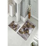 ontheclouds Banyo Halısı Ikili Klozet Takımı Kaymaz Tabanlı, NoColor-faae8357