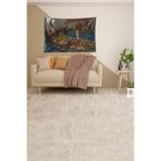 Ontheclouds Çok Renkli Gemideki Felaket Desenli Leke Tutmaz Kadife Kumaş Duvar Örtüsü Duvar Halısı Tapestry, 140 x 140