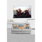 Ontheclouds Çok Renkli Kızılderili Desenli Leke Tutmaz Kadife Kumaş Duvar Örtüsü Duvar Halısı Tapestry, 70 x 100, 70 x 100 YWLL476A