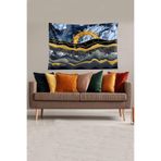 Ontheclouds Gezegenler Astronot Satürn Leke Tutmaz Kadife Dokulu Kumaş Duvar Örtüsü Duvar Halısı Tapestry, 70 x 100