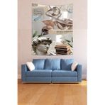 Ontheclouds Heykel Ve Kitap Leke Tutmaz Kumaş Duvar Örtüsü Duvar Halısı Tapestry, 35 x 50