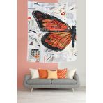 Ontheclouds Kelebek Desen Leke Tutmaz Kumaş Duvar Örtüsü Duvar Halısı Tapestry, 140 x 140