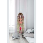 ontheclouds Prenses Desenli Dijital Baskı Fon Perdesi, 140 x 240, FONPRD11, kırık beyaz