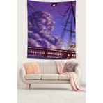 Ontheclouds Van Gogh Desenli Leke Tutmaz Kumaş Duvar Örtüsü Duvar Halısı Tapestry, 35 x 50