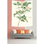 Ontheclouds Yazılı Pembe Gül Leke Tutmaz Kumaş Duvar Örtüsü Duvar Halısı Tapestry, 140 x 230