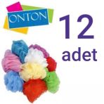 Onton Banyo Duş Lifi 35 G 12'li Çok Renkli