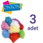 Onton Banyo Duş Lifi 35 G x 3'lü Çok Renkli