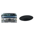 ontto 1 adet 14,5 cm Amerikan bayrağı ön ızgara arka bagaj kapağı amblemi çıkartma Ford F150 F250 Explorer Edge Ranger Focus Ecosport için uygun, isim levhası, amblem, logo, aksesuar, siyah