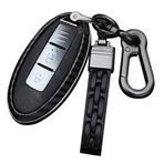 ontto ABS Katlanır Araba Anahtarlık Kapağı Anahtarlık Nissan T32 T31 J10 Infiniti EX J11 Qashqai Juke X-Trail Murano Anahtar Kutusu Anahtarlık Anahtar Kabuk Anahtarlık Aksesuarları Koruyucu 3/4 Düğme