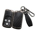 ontto Alaşım Araba Anahtarlık Kapak Fit Honda CRV Fit Mekik Kızarmış Freed Spike StepWGN RG1 Spada CRZ 2/3 Düğmeler Anahtarlık Anahtar durumda Akıllı Anahtar Kabuk Tutucu Çanta keychian Koruyucu
